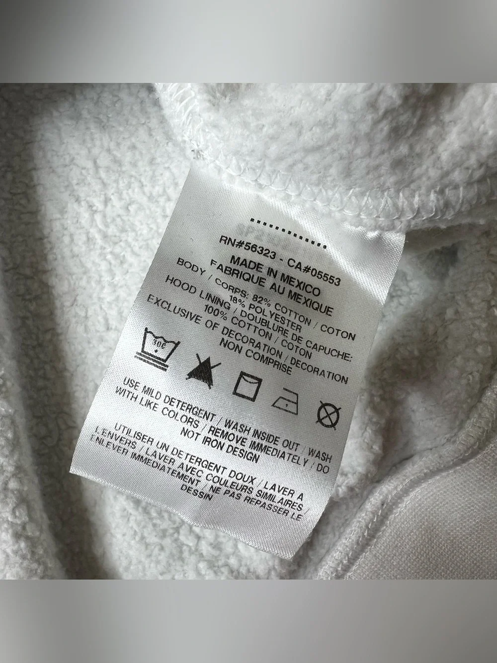 Nike Air Brush Fleece Pullover Hoodie Retro Men's Size XL White Pink Yellow